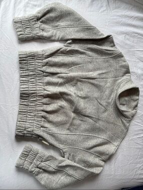 Varley Light Heather Gray Pullover Sweatshirt